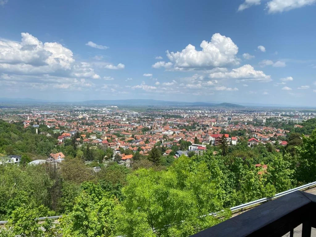 Priveliște asupra Brașovului